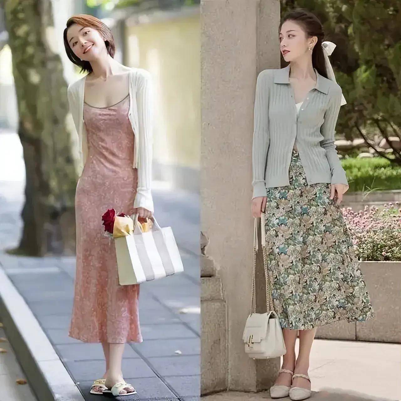 尽量不穿短裙、长裙更优雅得体谁穿谁美AG真人登录入口四五十岁女人假期出门(图4)