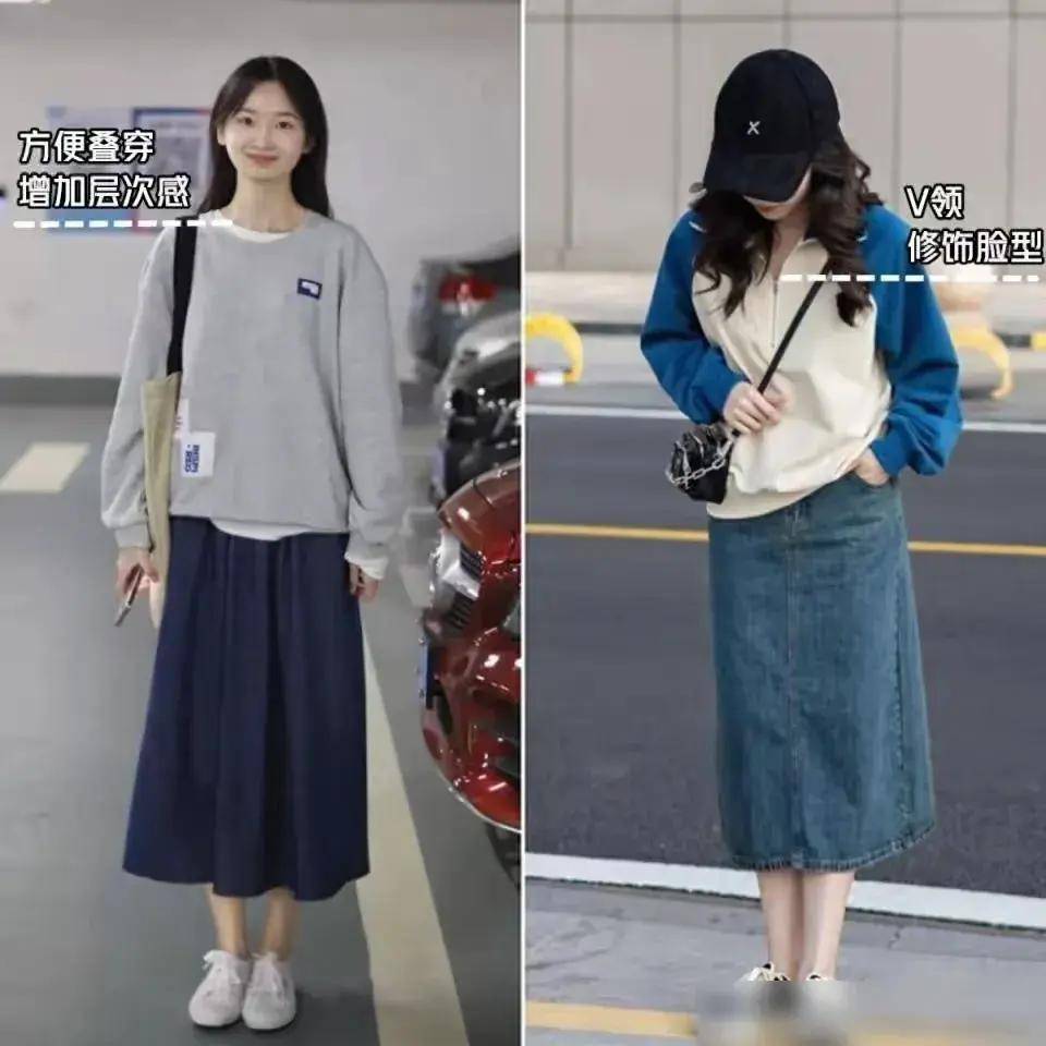 尽量不穿短裙、长裙更优雅得体谁穿谁美AG真人登录入口四五十岁女人假期出门(图10)